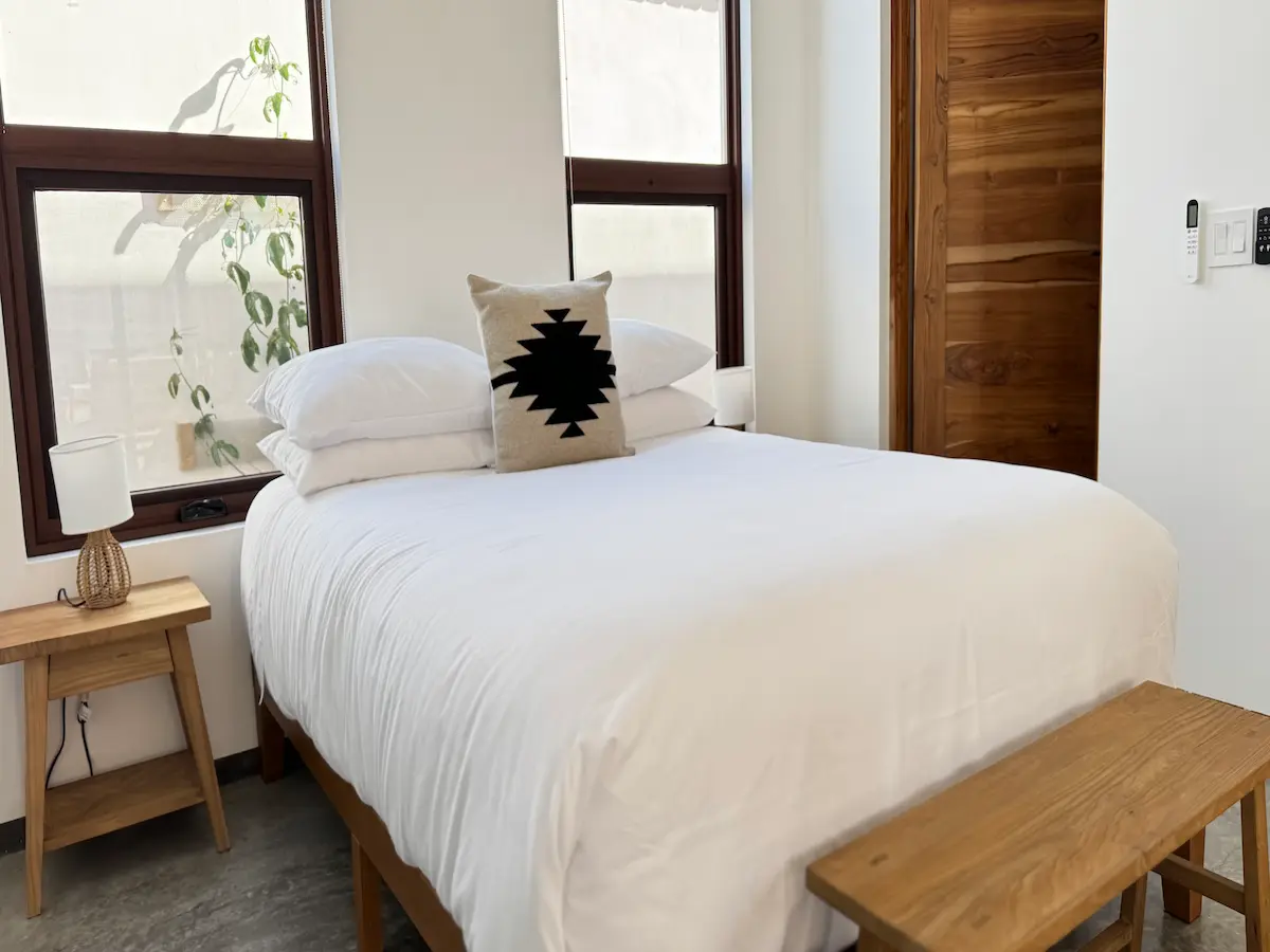 Ocean view room at Casa Del Perro