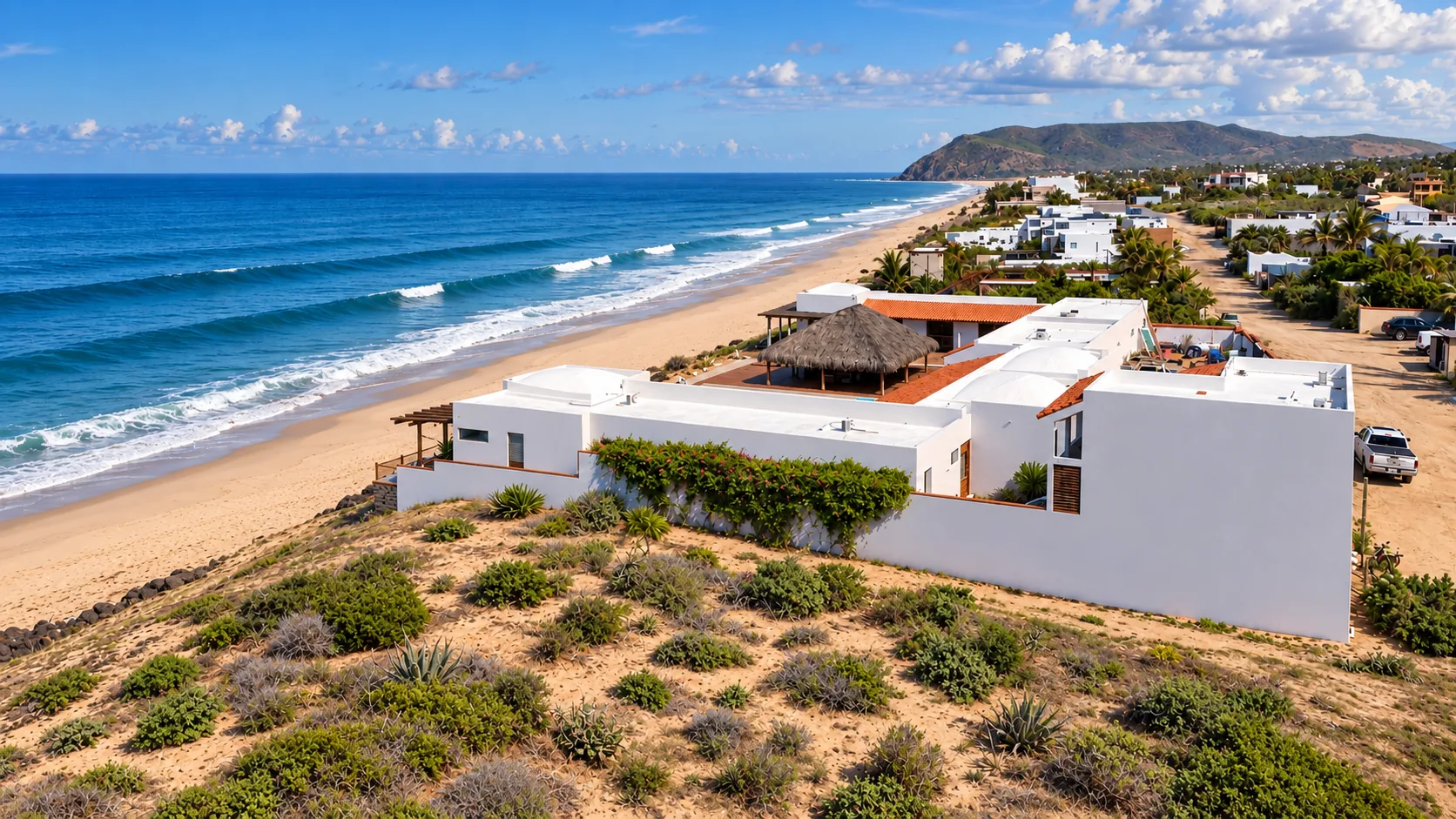 Casa Del Perro junto a la playa y la costa del Pacífico